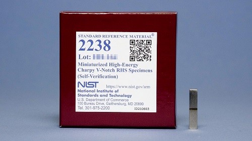 SRM 2238 小型化高能夏比V型缺口RHS（標(biāo)準(zhǔn)品）