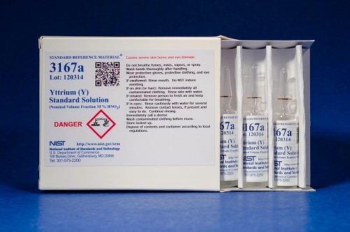 SRM 3167a - 釔(Y)標準溶液