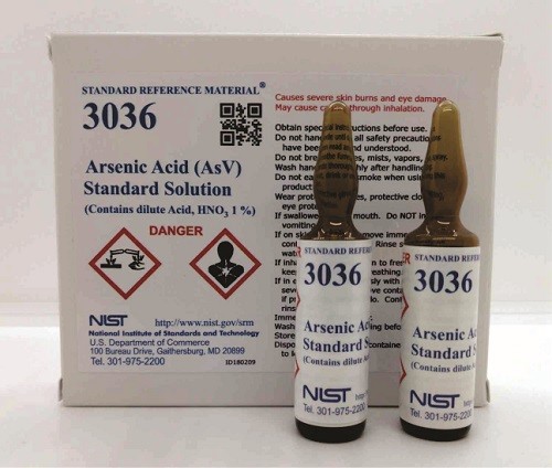 SRM 3036 - 砷酸標(biāo)準(zhǔn)溶液