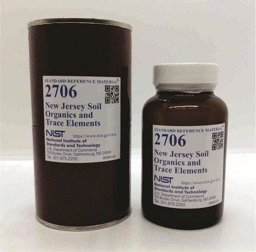 SRM 2706 - 新澤西土壤、有機和微量元素