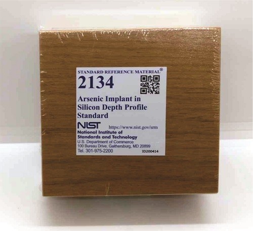 SRM 2134 - 硅深度剖面標(biāo)準(zhǔn)中的砷植入