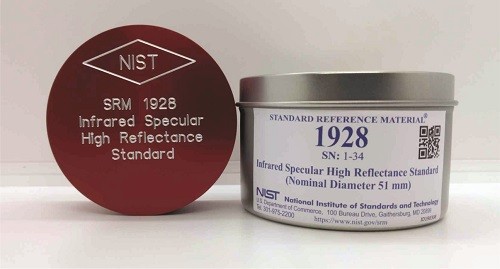 SRM 1928 - 紅外光譜高反射率標準(公稱直徑51毫米)