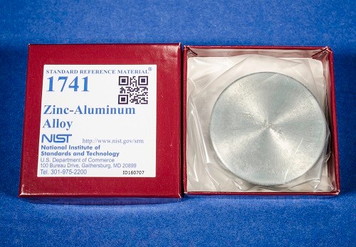 SRM 1741 - 鋅鋁合金標準品