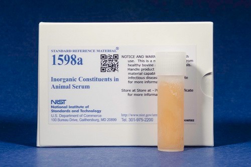 SRM 1598a - 動物血清中的無機成分標準品