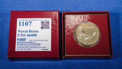 SRM 1107 - 海軍黃銅UNS 46400標準品