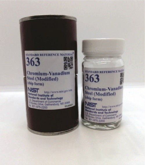 SRM 363 - 鉻釩鋼(改性)標(biāo)準(zhǔn)品